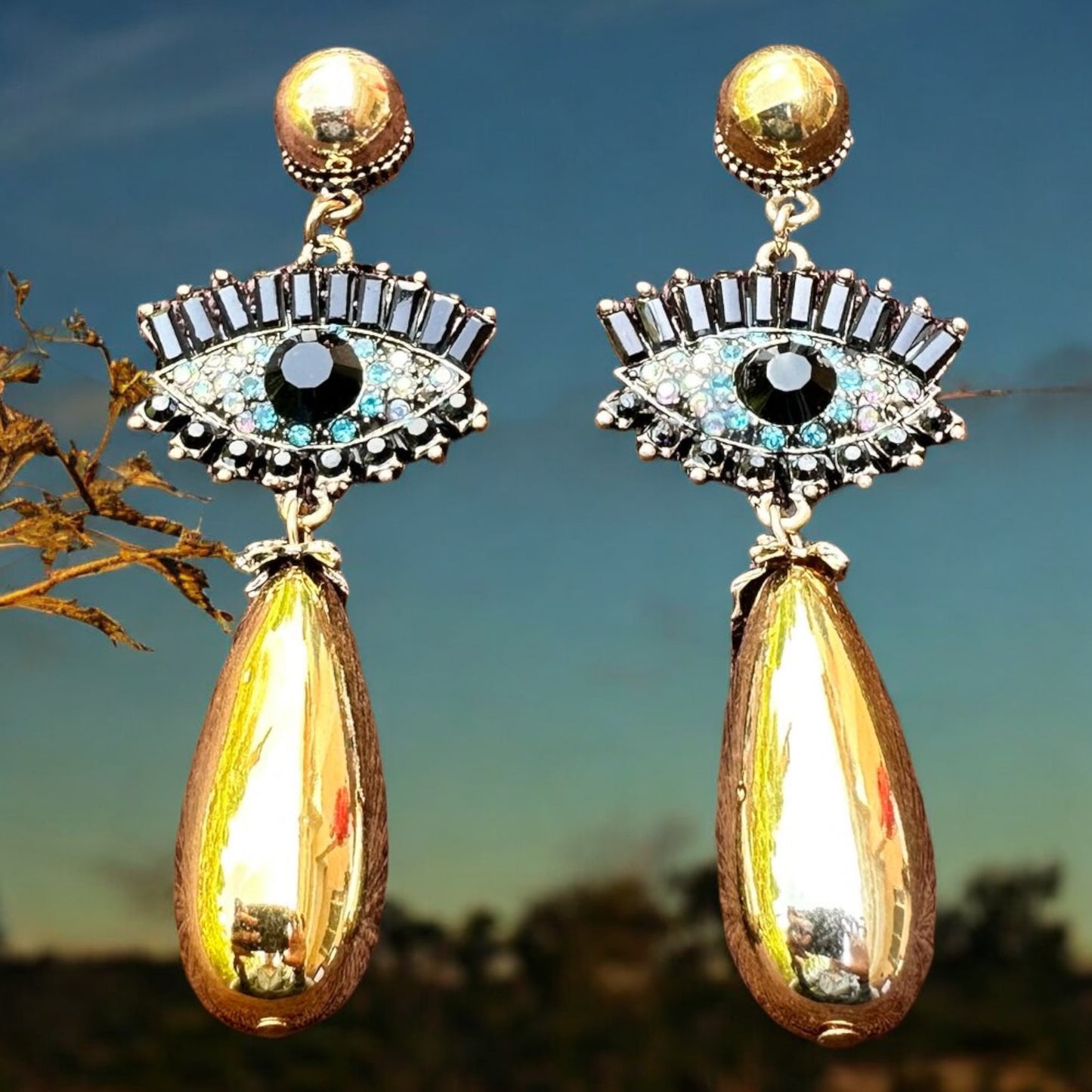 Evil Eye Earrings