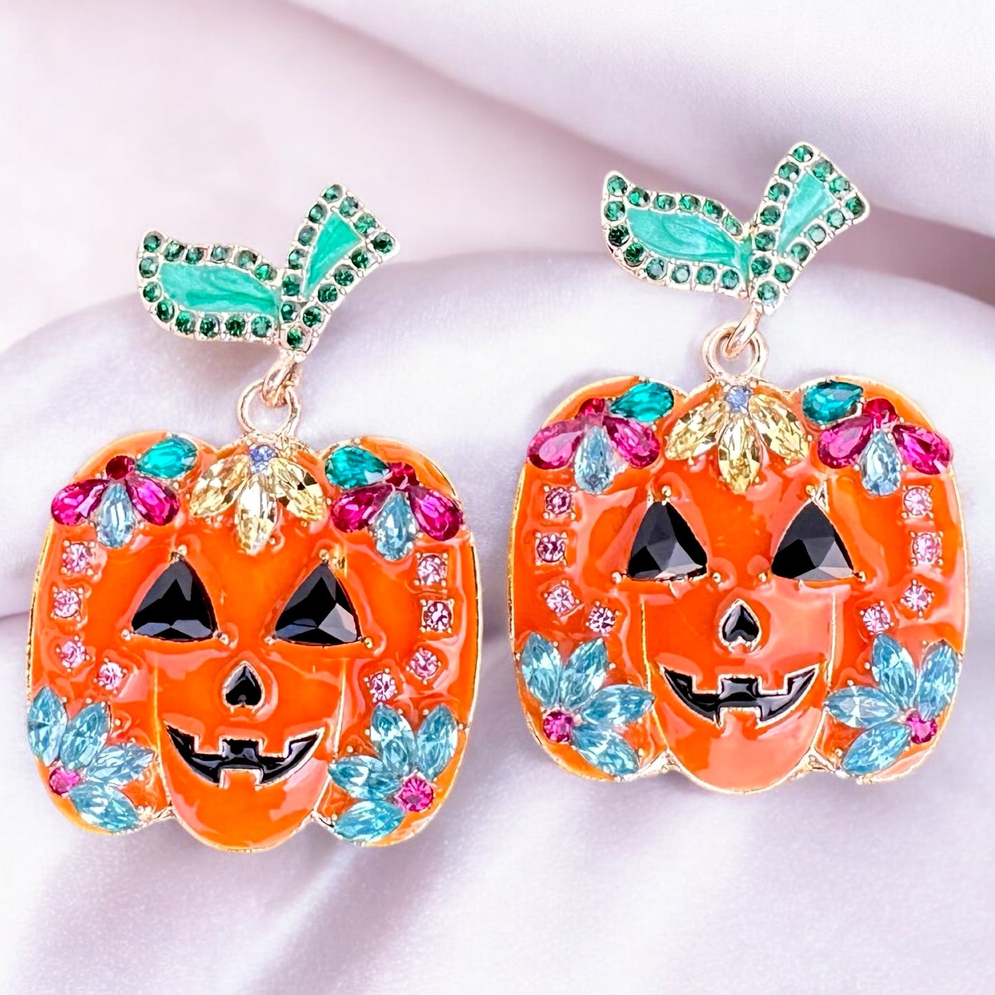 Pumpkin Earrings