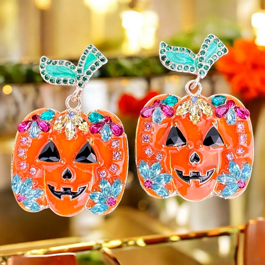 Pumpkin Earrings